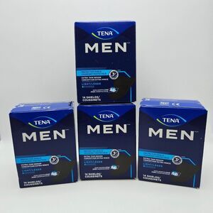 TENA Mens Protective Shield Extra Thin Design (Light) Lot of 4
